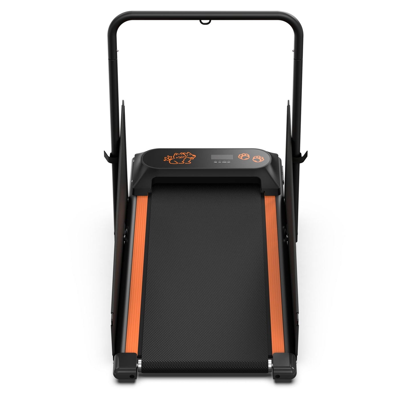 Dog Treadmill For Small To Medium Dogs With LED Display - Black / Orange