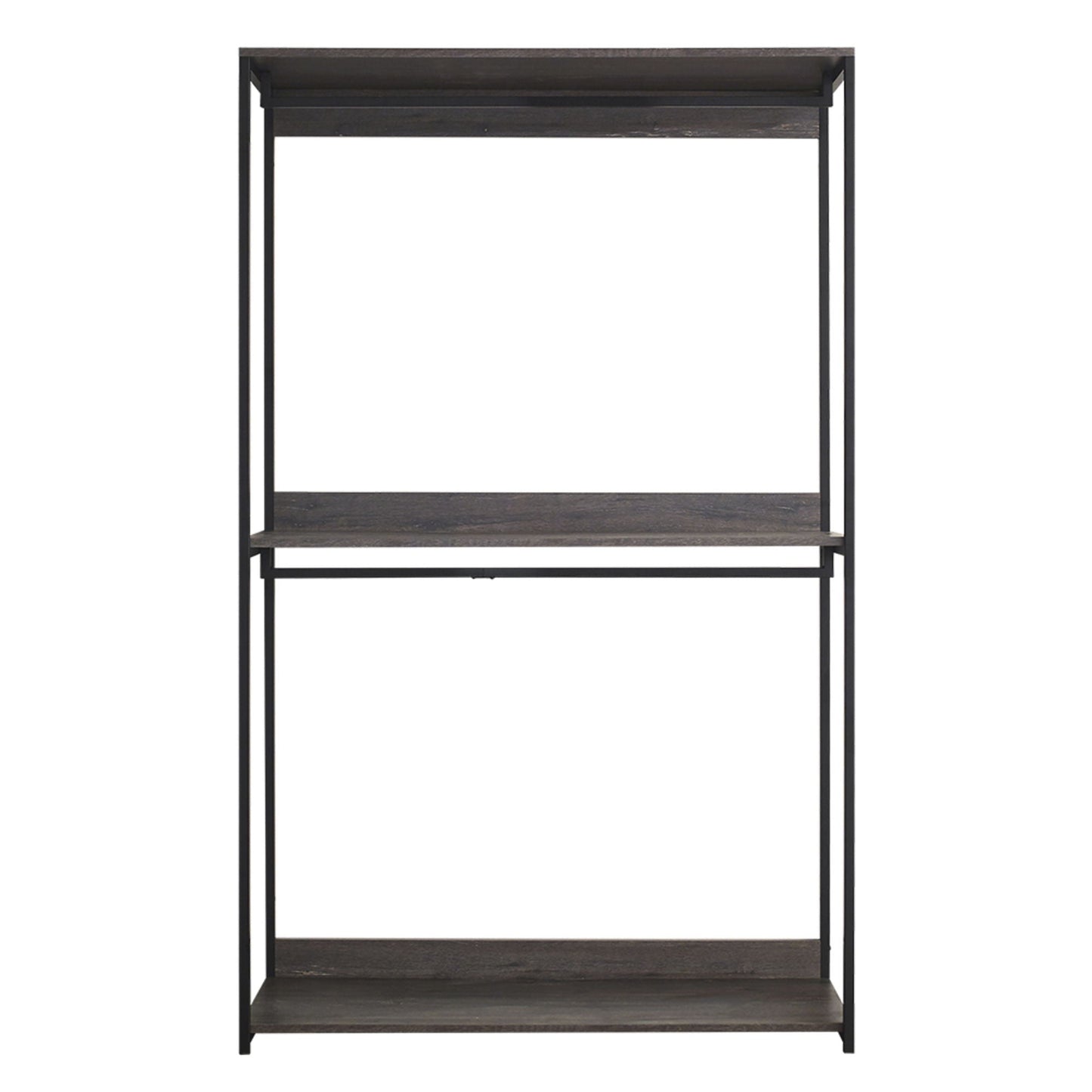 Monica - Walk-In Closet System, Modular Design - Rustic