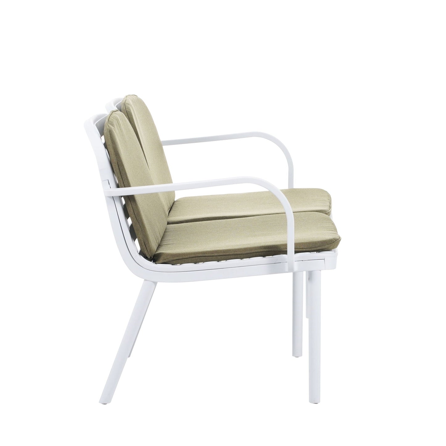 Luna Outdoor Patio 3 Pieces Chat Set