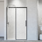 46-48" W x 76" H Frameless Single Sliding Shower Door Matte Glass