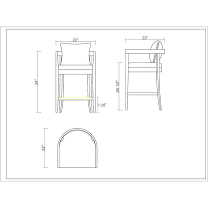Ritz - Counter Stool