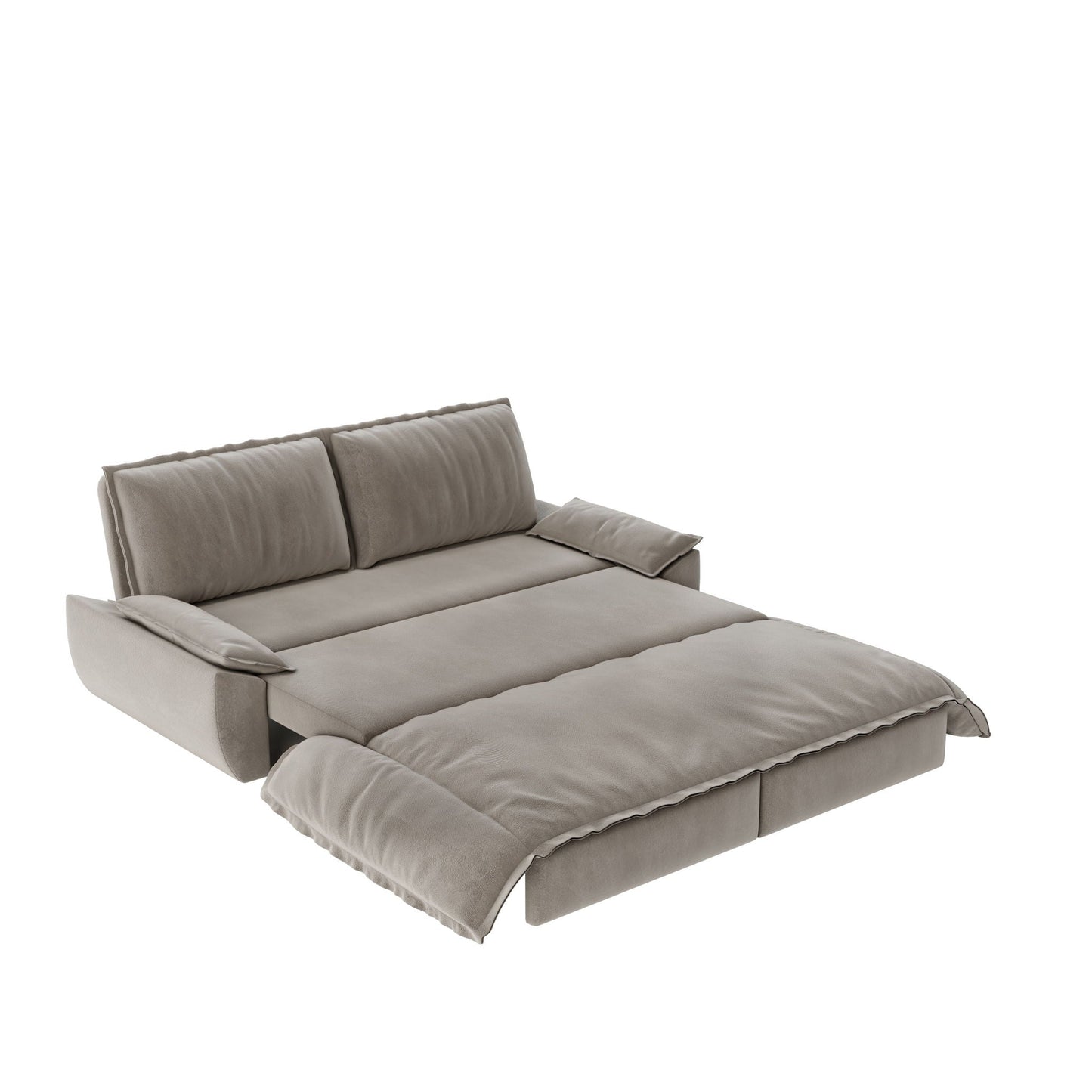 Queen Pull Out Bed, 3 In 1 Convertible Sleeper Sofa