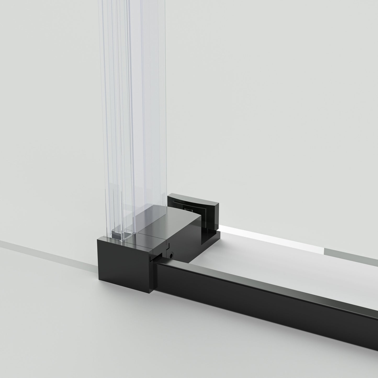 56-60"W x 76"H Frameless Sliding Shower Door with Premium Tempered Glass