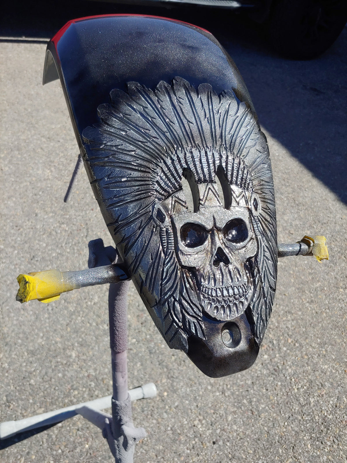 Indian 3D chieftain theme console