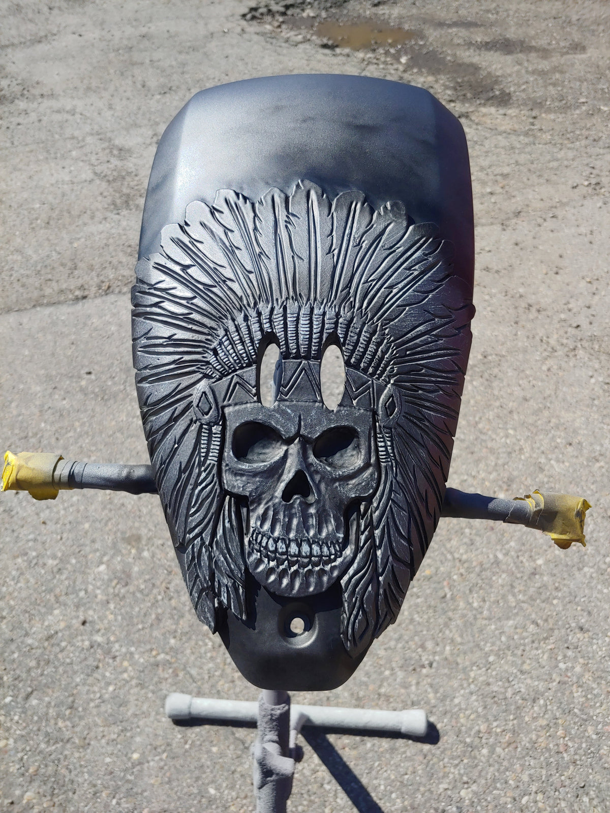 Indian 3D chieftain theme console