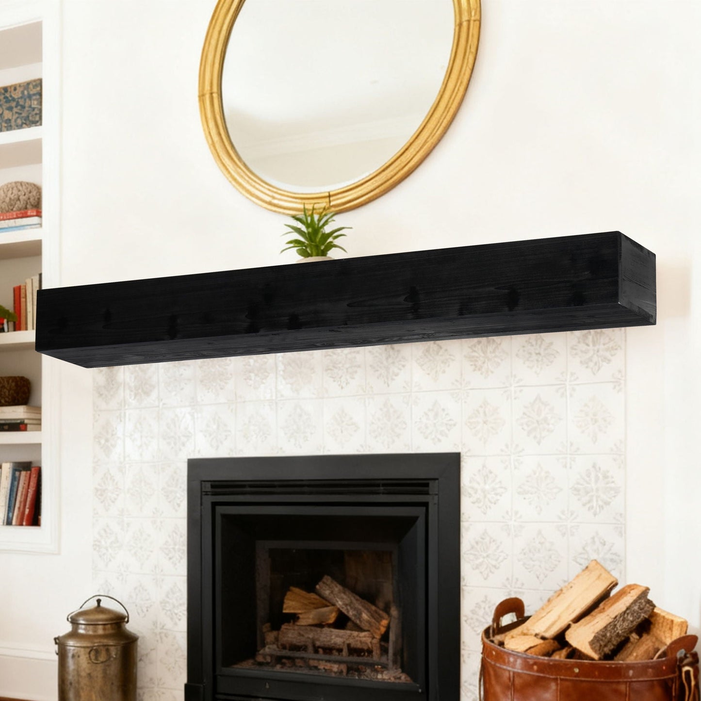 Fireplace Mantel Floating Shelf For Home Decor