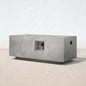 Propane Outdoor Durable Fire Pit Table - Gray
