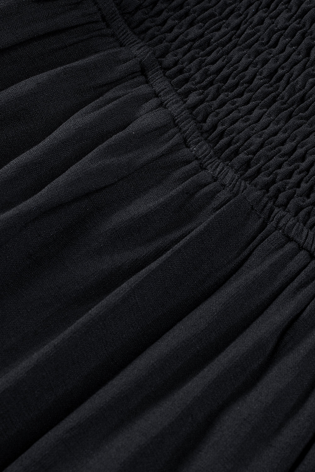 Tatum Drawstring Ruffle Mini Dress