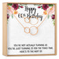 60th Birthday Necklace, Multiple Styles