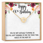 60th Birthday Necklace, Multiple Styles