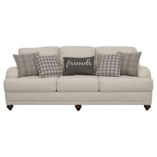 Anderson - 2 Piece Cushion Back Living Room Set - Gray