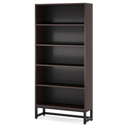 5 Tier Heavy Duty Bookshelf for Living Room