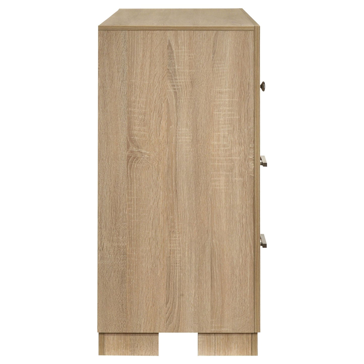 Arielle 6-drawer Bedroom Dresser Cabinet Light Oak