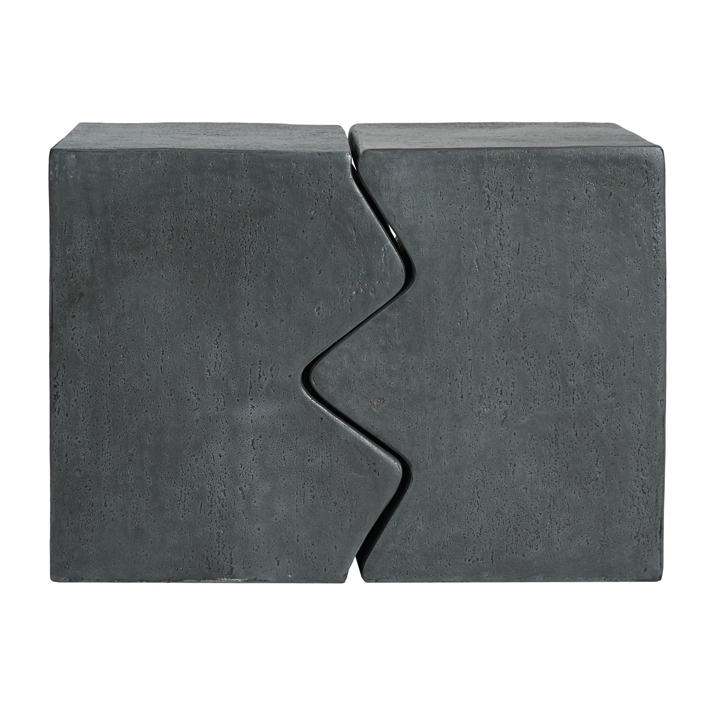Rectangular Outdoor Indoor Accent Side Table (Set of 2)