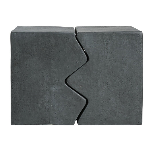 Rectangular Outdoor Indoor Accent Side Table (Set of 2)
