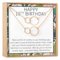 10th Birthday Gift Necklace, Multiple Styles