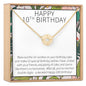 10th Birthday Gift Necklace, Multiple Styles