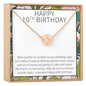 10th Birthday Gift Necklace, Multiple Styles