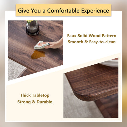 Modern, Minimalist Rectangular Coffee Table