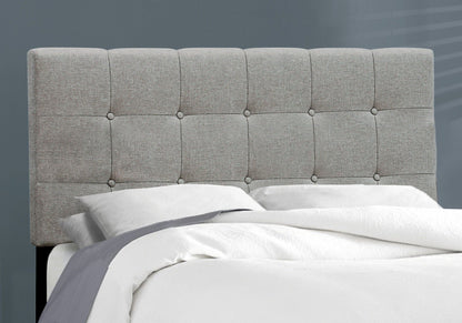 Transitional Upholstered Bed Frame