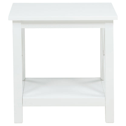 Skyview 3-piece Rectangular Lift Top Coffee Table Set White