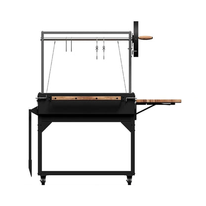 [04X02FT] Heavy-Duty Argentine Santa Maria Heritage Wood Fire And Charcoal BBQ Grill (SAK81735)