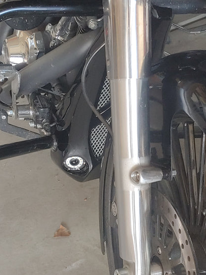 00-2020 Harley chin spoiler NON RAKED