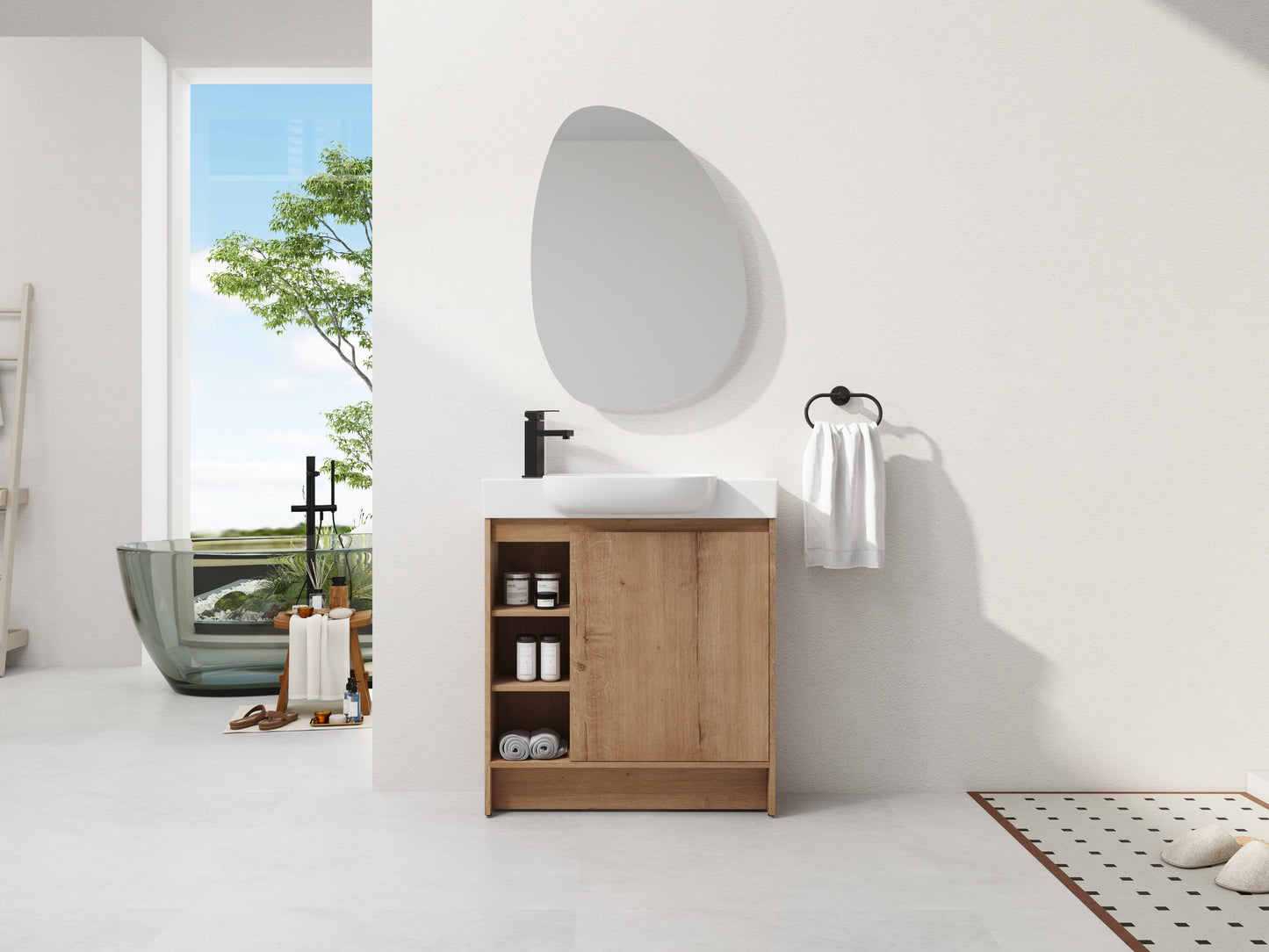 30'' Freestanding Bathroom Vanity