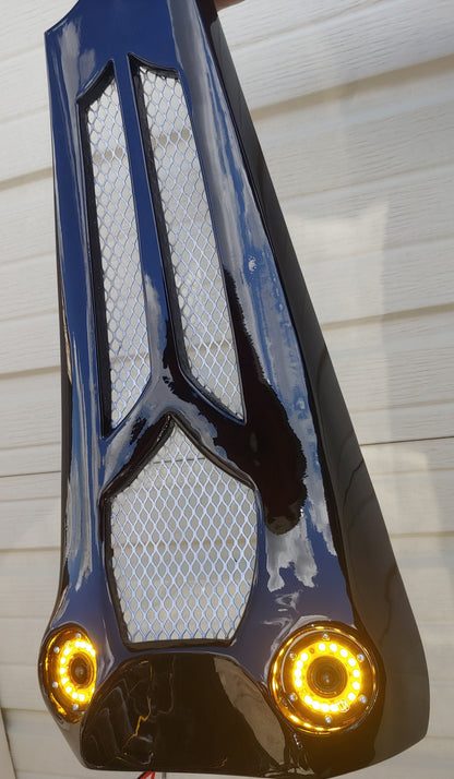 00-2020 Harley chin spoiler NON RAKED