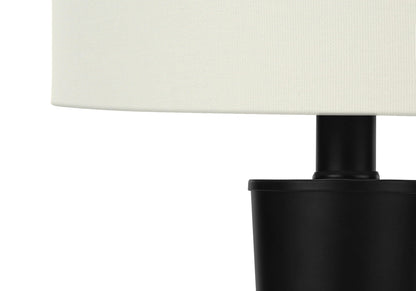 Contemporary Table Lamp Set of 2 with USB Port