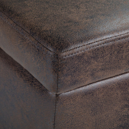 Avalon - Contemporary Storage Ottoman Bench