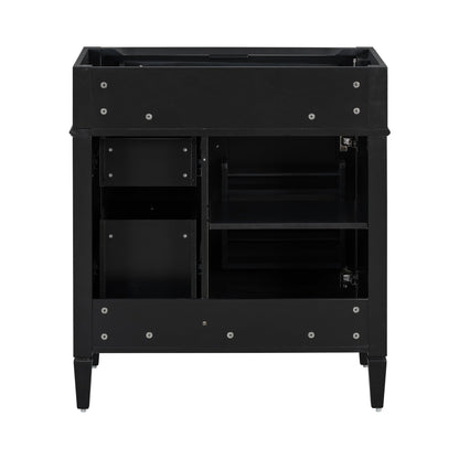 30'' Bathroom Vanity Without Top Sink