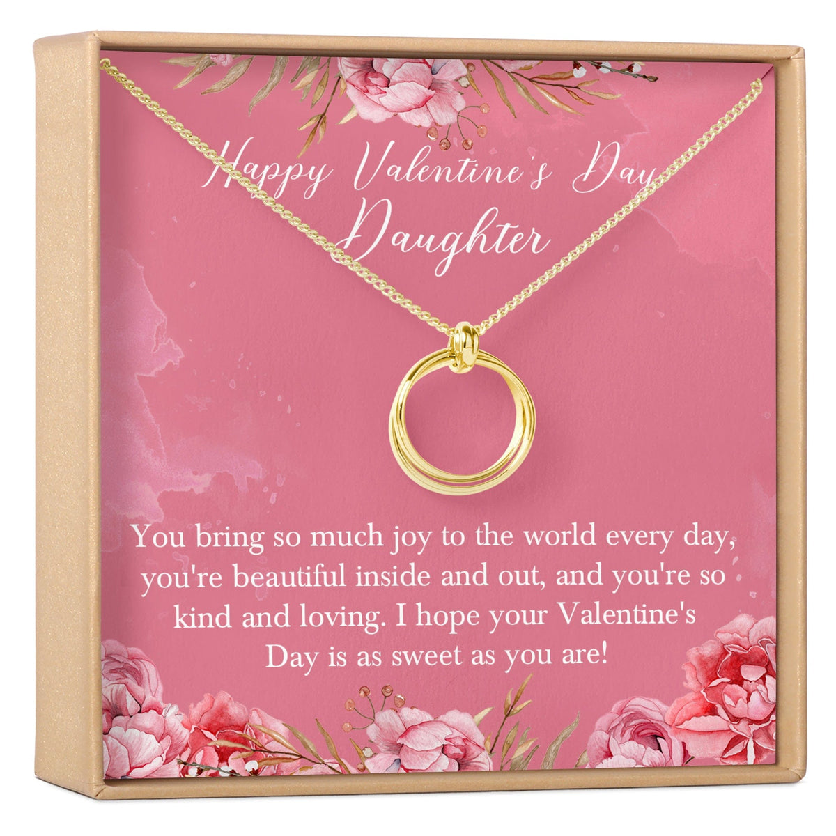Valentine's - Daughter Necklace, Multiple Styles