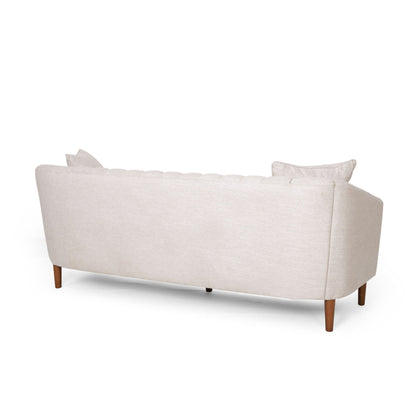 Contemporary 3 Seater Sofa With Accents