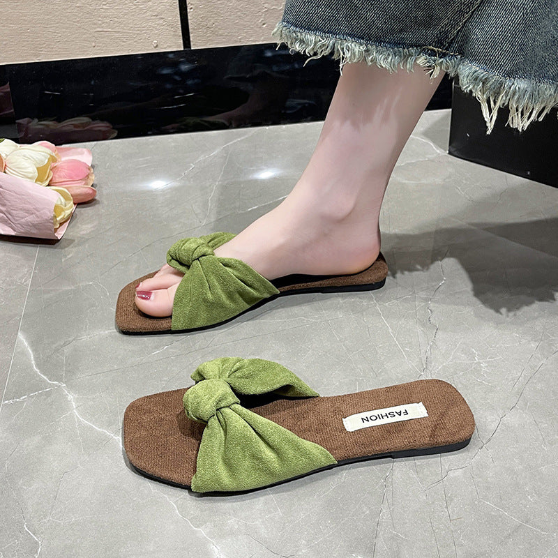 Suede Sandals For Women New Summer Style