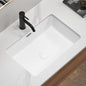 Rectangular Undermount Bathroom Sink