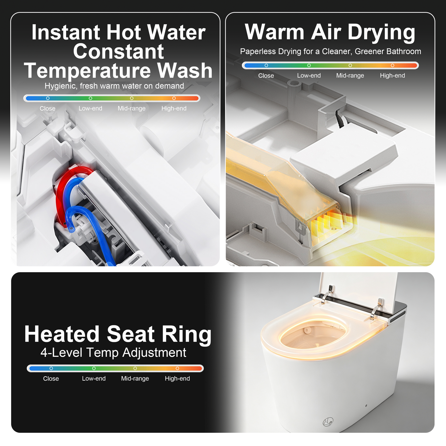 Household Luxury Intelligent Toilet