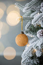 Christmas Ball Glass Decorative Hanging Ball Christmas Tree Ornaments For Holiday Party Decorations