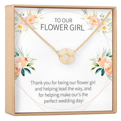 Flower Girl Necklace, Multiple Styles