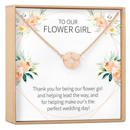 Flower Girl Necklace, Multiple Styles
