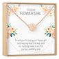 Flower Girl Necklace, Multiple Styles
