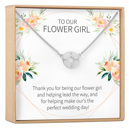 Flower Girl Necklace, Multiple Styles