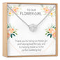 Flower Girl Necklace, Multiple Styles