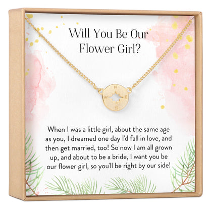 Flower Girl Necklace, Multiple Styles