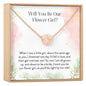 Flower Girl Necklace, Multiple Styles
