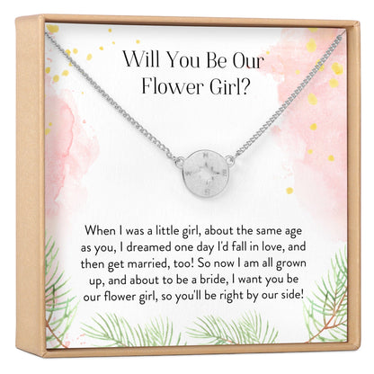 Flower Girl Necklace, Multiple Styles