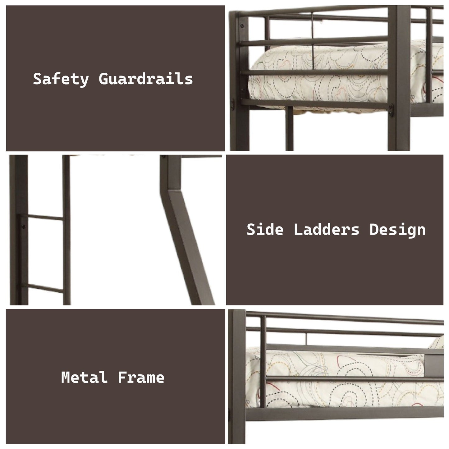Limbra Spacious Design Double Bunk Bed