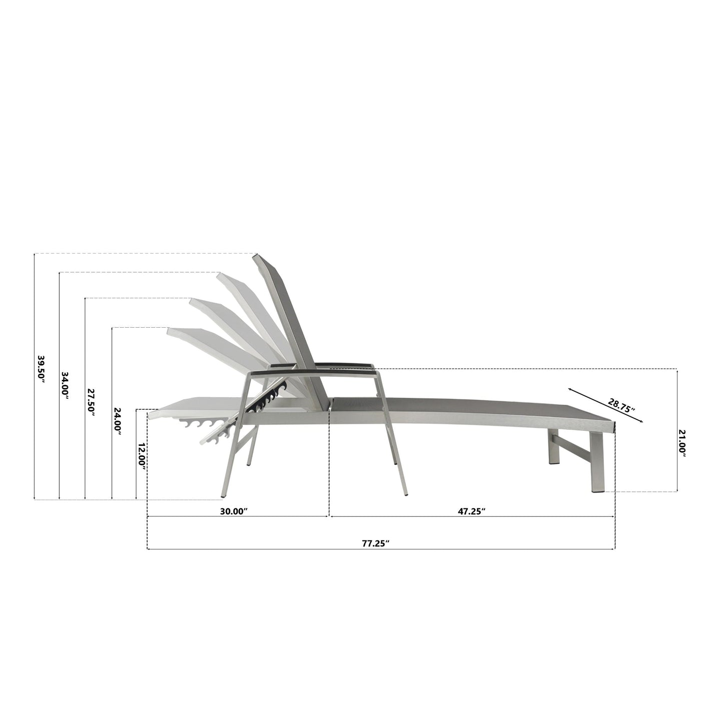Oaxton Chaise Lounge