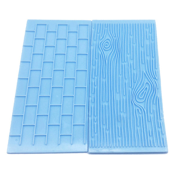 Bark Shaped Relief Baking Tool Cake