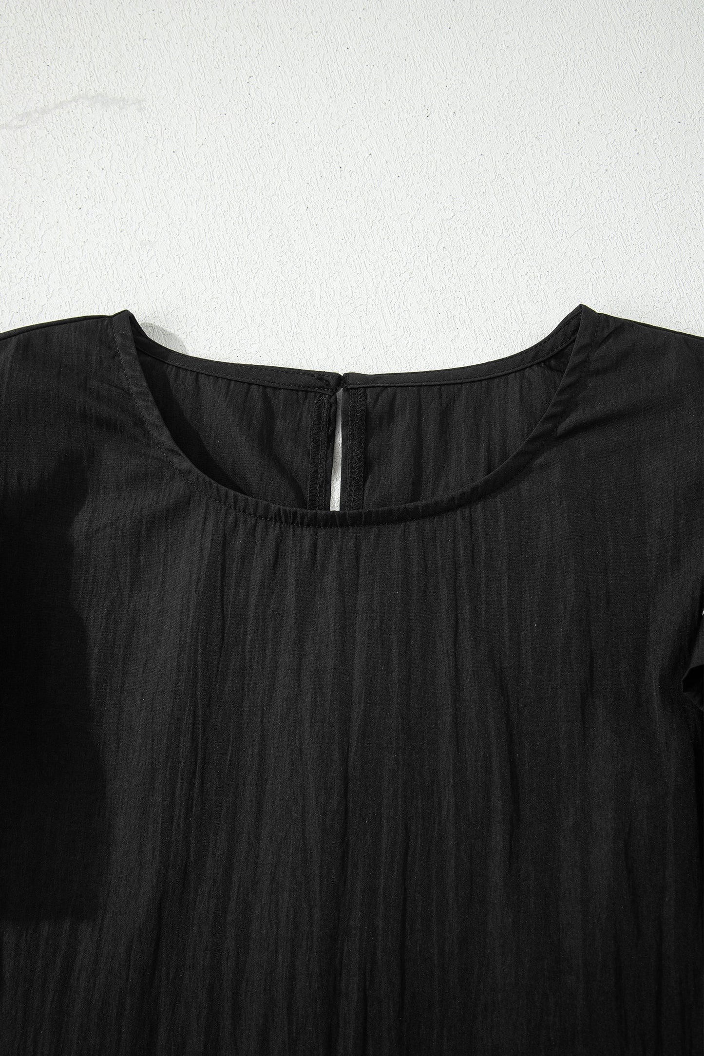 Amani Short Sleeve Textured Blouse